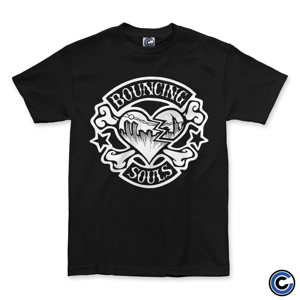 Buy – The Bouncing Souls "Rocker Heart" Shirt – Band & Music Merch – Cold Cuts Merch