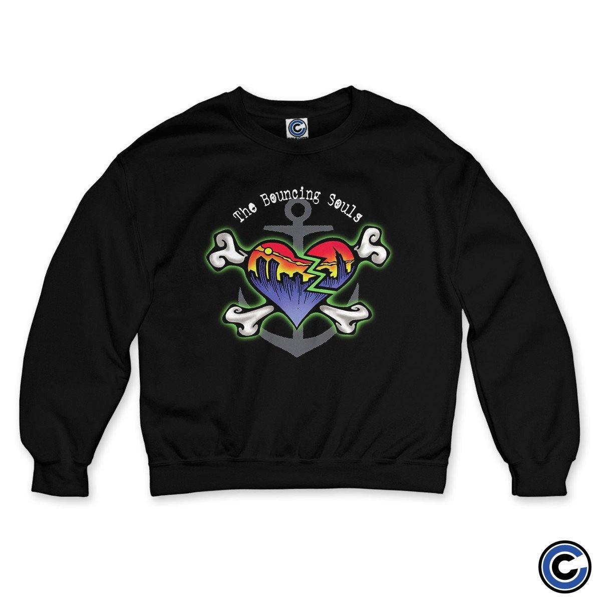 Buy – The Bouncing Souls "Skyline Heart" Crewneck – Band & Music Merch – Cold Cuts Merch