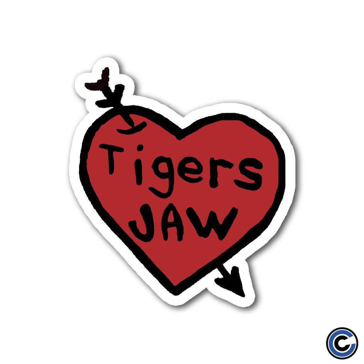 Buy – Tigers Jaw "Heart" Sticker – Band & Music Merch – Cold Cuts Merch