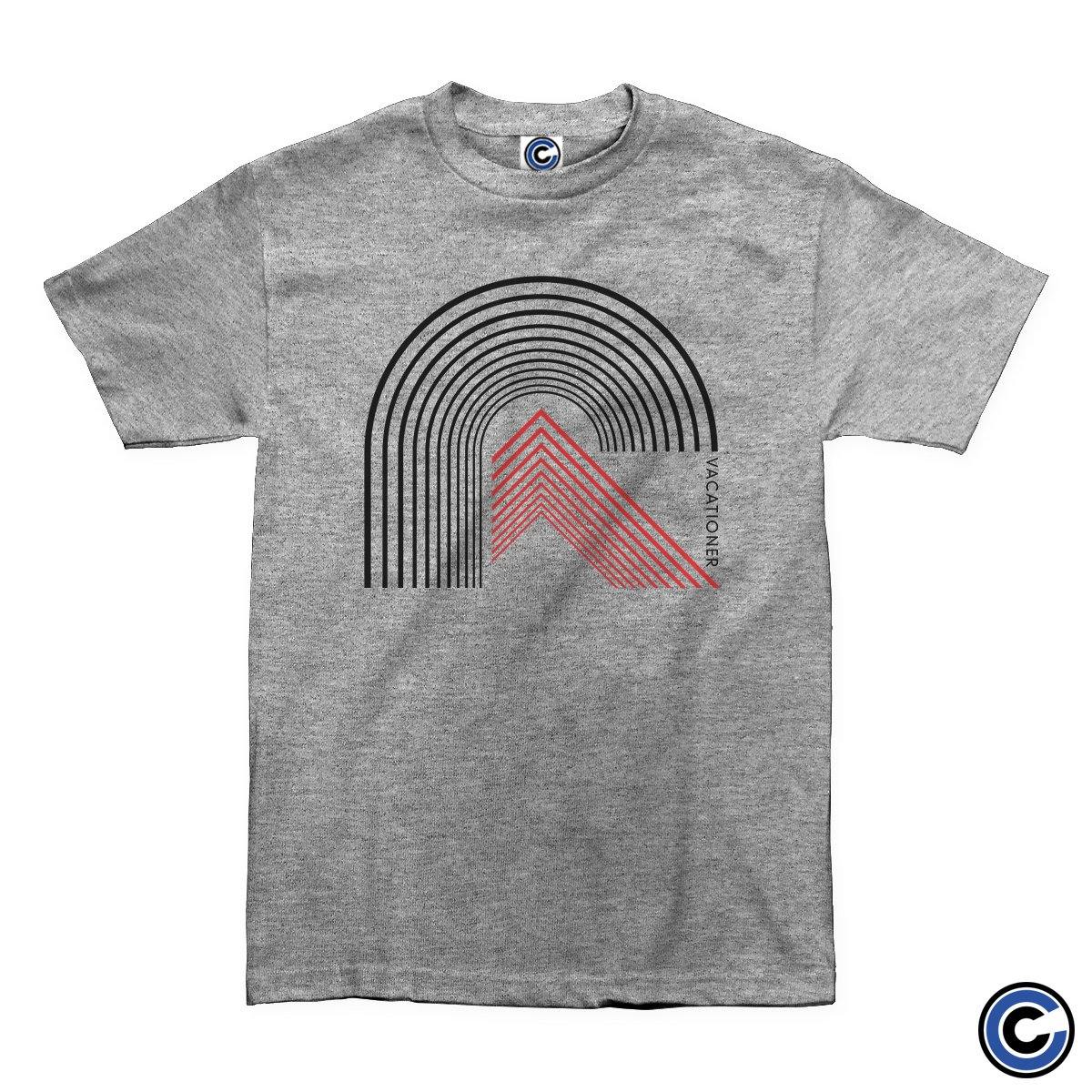 Buy – Vacationer "Curved Lines" Shirt – Band & Music Merch – Cold Cuts Merch