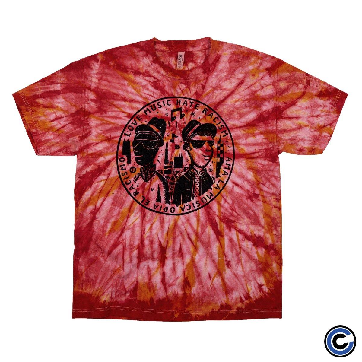 Buy – "Racism Is Ignorance" Charity Tie-Dye Shirt – Band & Music Merch – Cold Cuts Merch