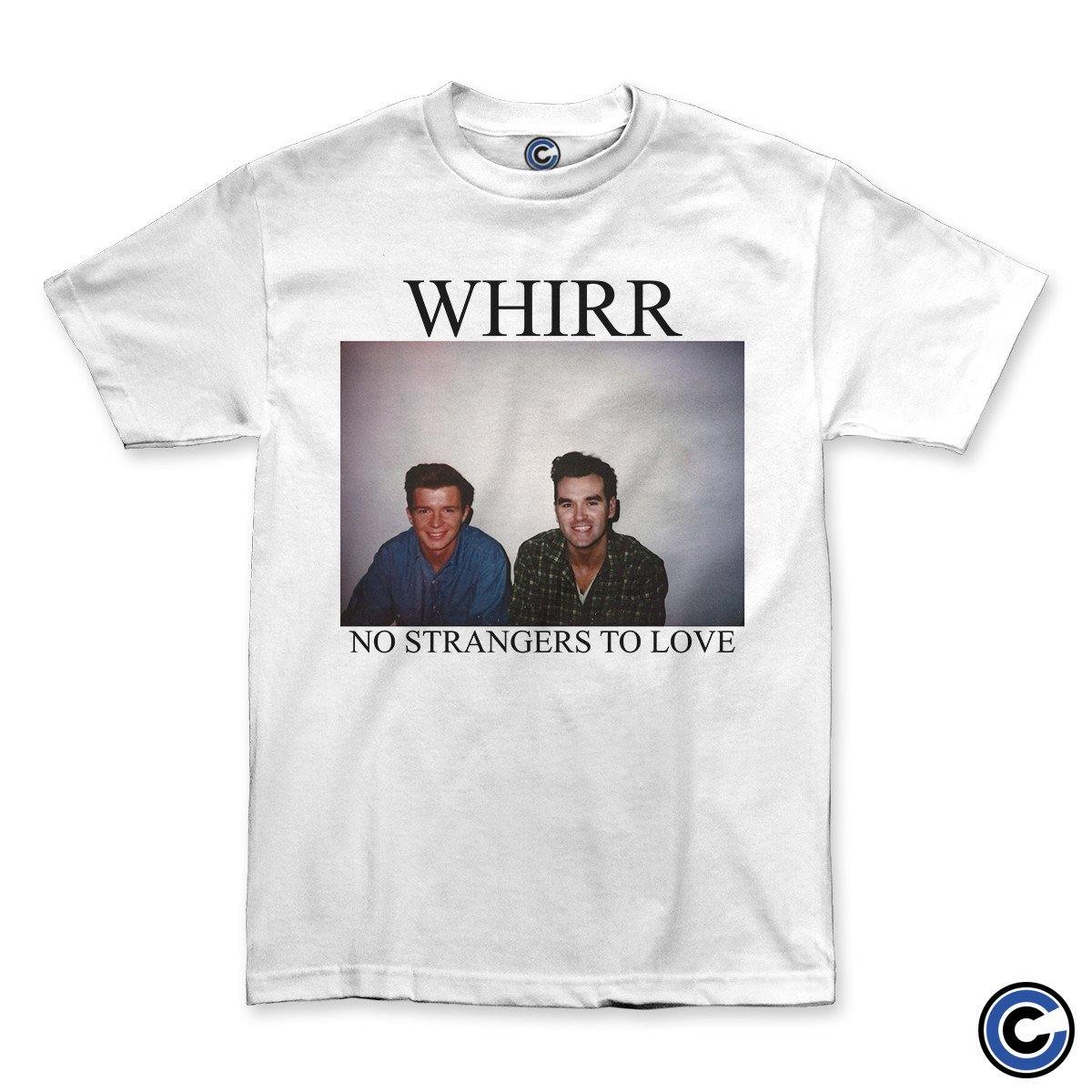 Buy – Whirr "No Strangers" Shirt – Band & Music Merch – Cold Cuts Merch