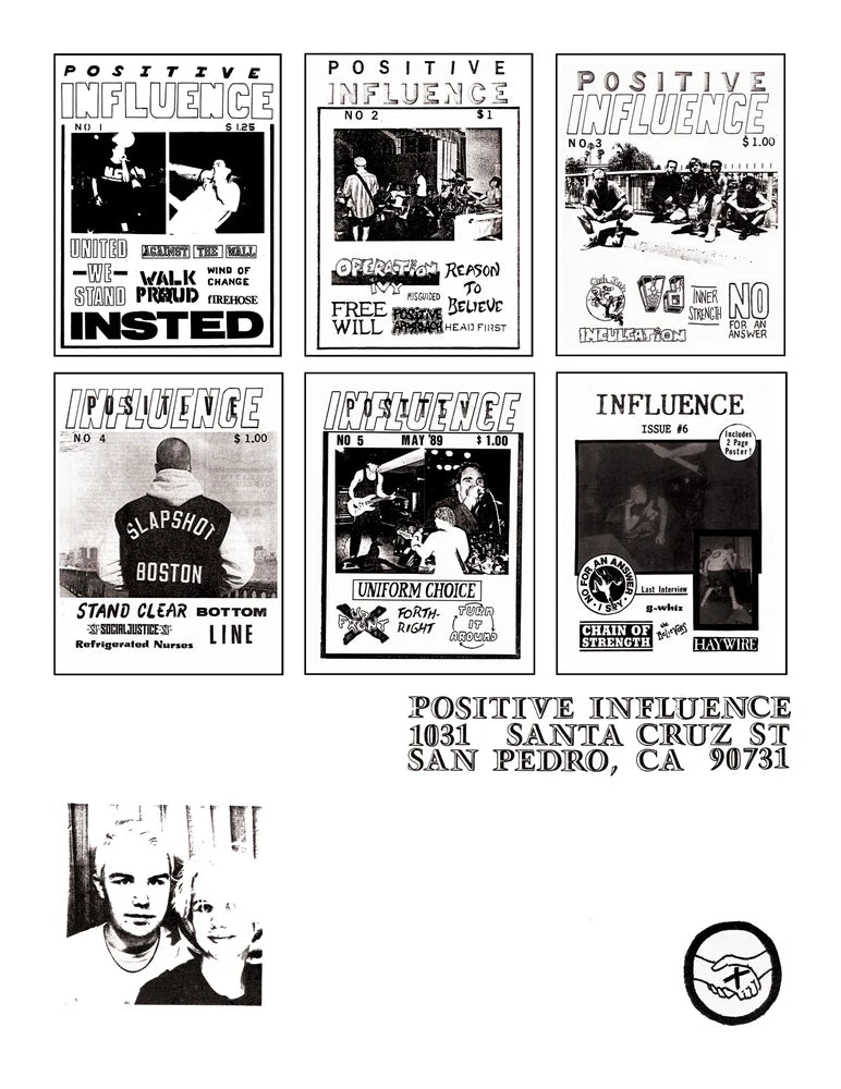 Positive Influence "Hardcore Fanzine Anthology" Book