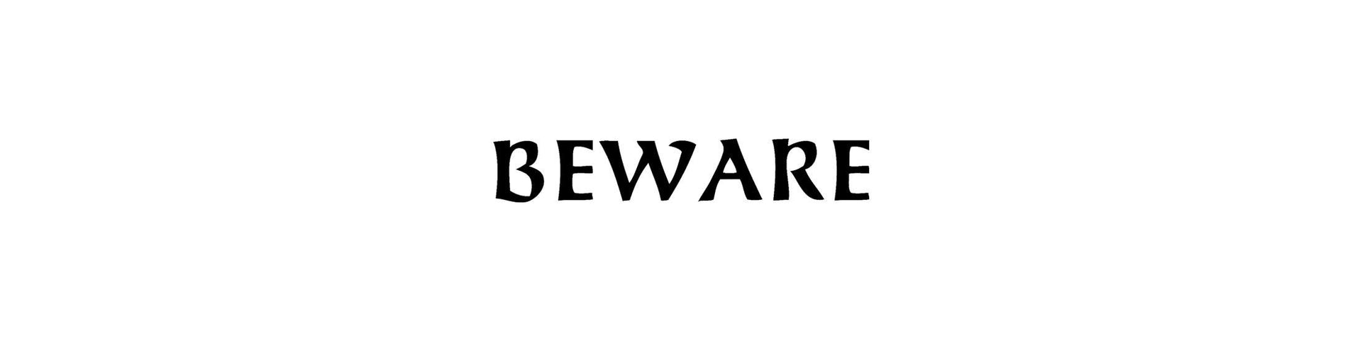 Shop – Beware – Band & Music Merch – Cold Cuts Merch