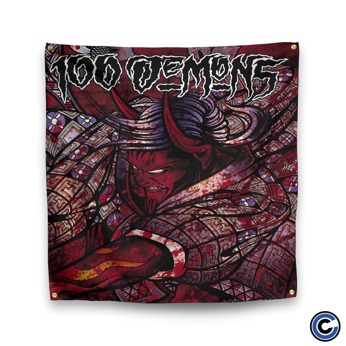 100 Demons "Self Titled" Flag