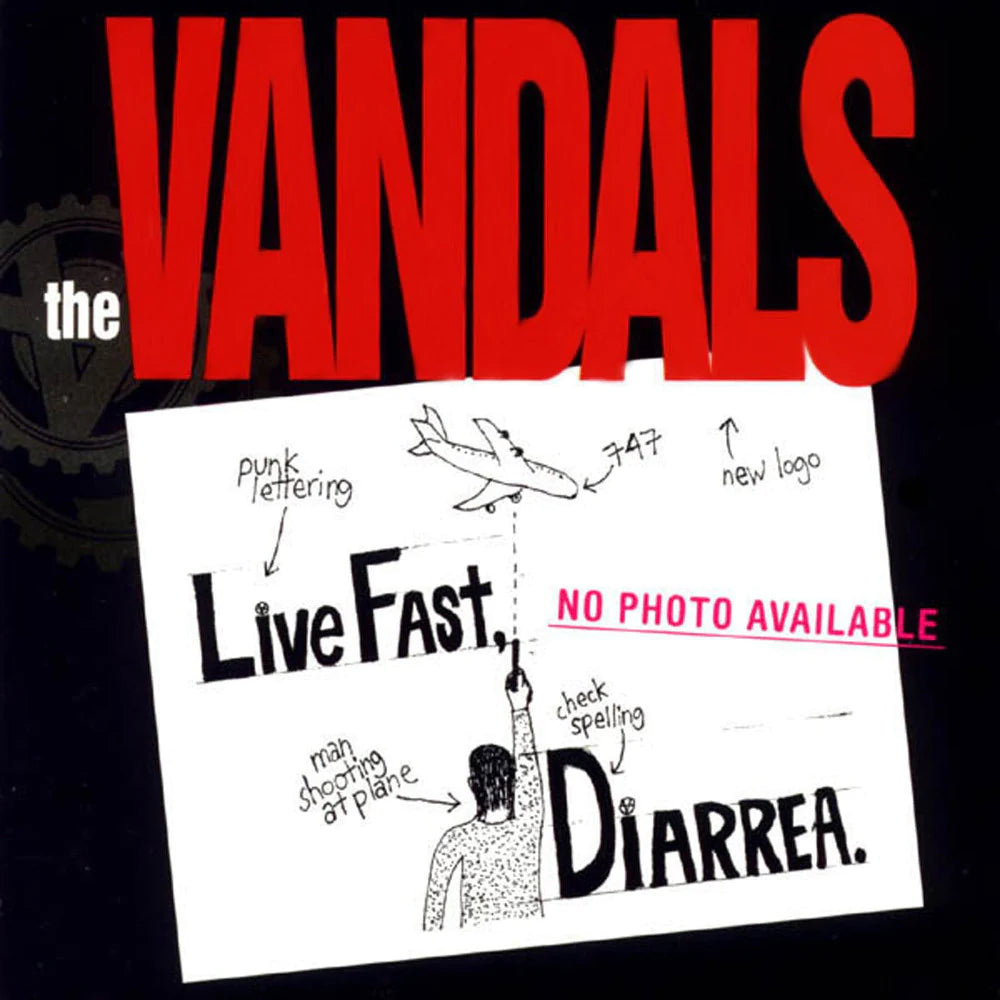 The Vandals "Live Fast, Diarrhea" 12" Vinyl