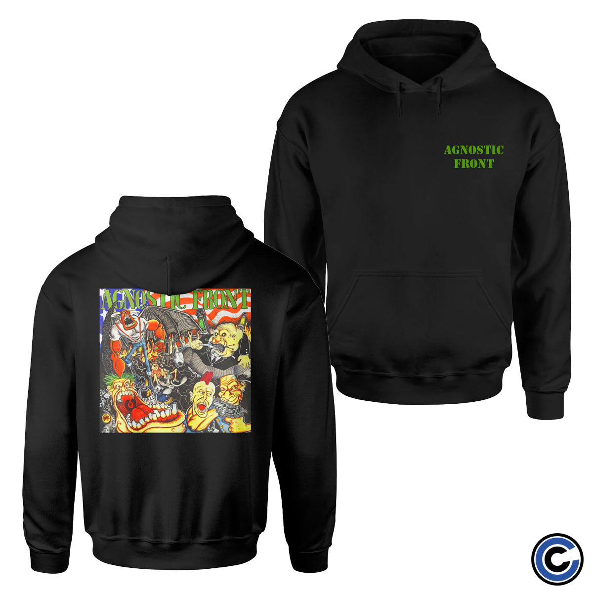 Agnostic Front "Cause For Alarm" Hoodie