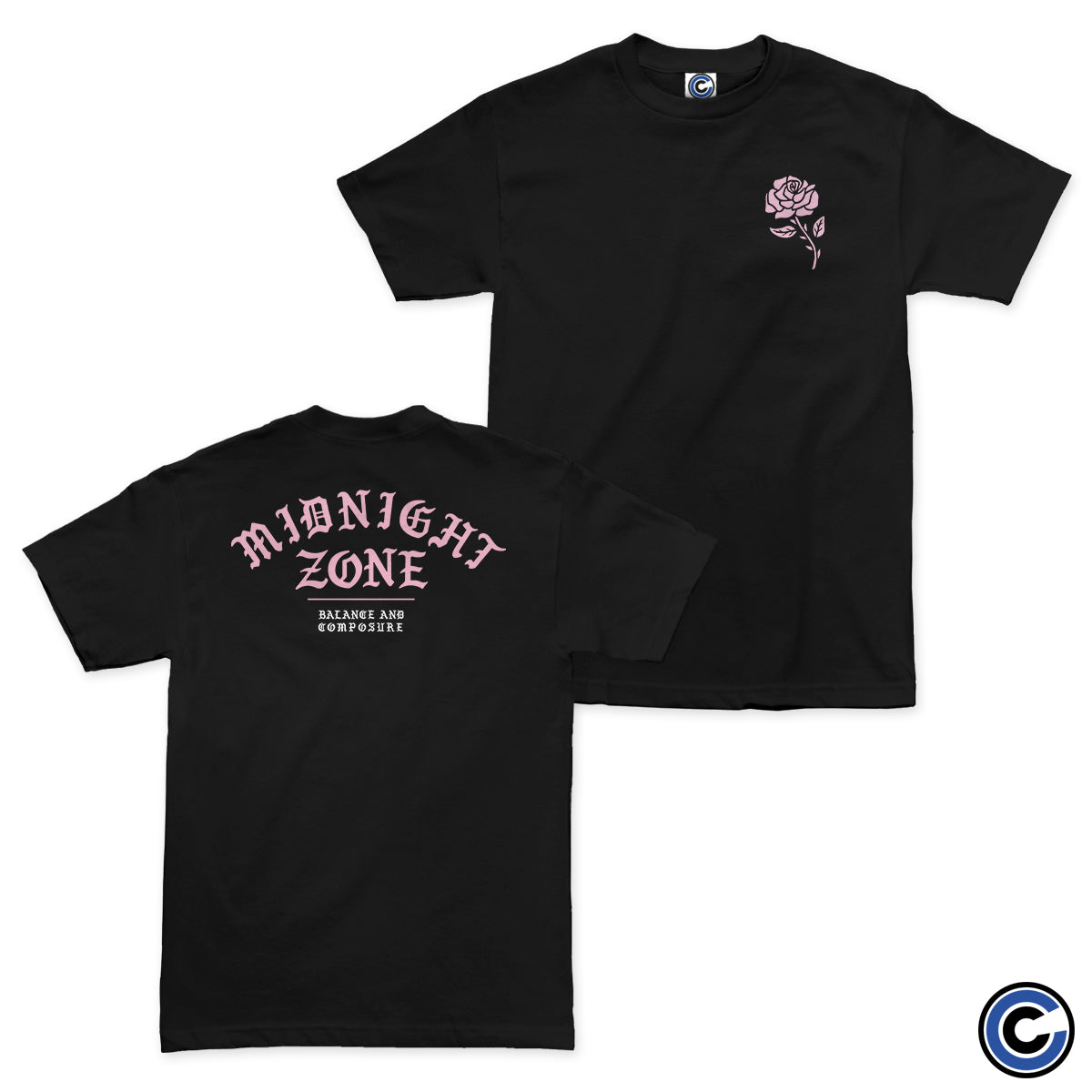 Balance and Composure "Rose Midnight Zone" Shirt