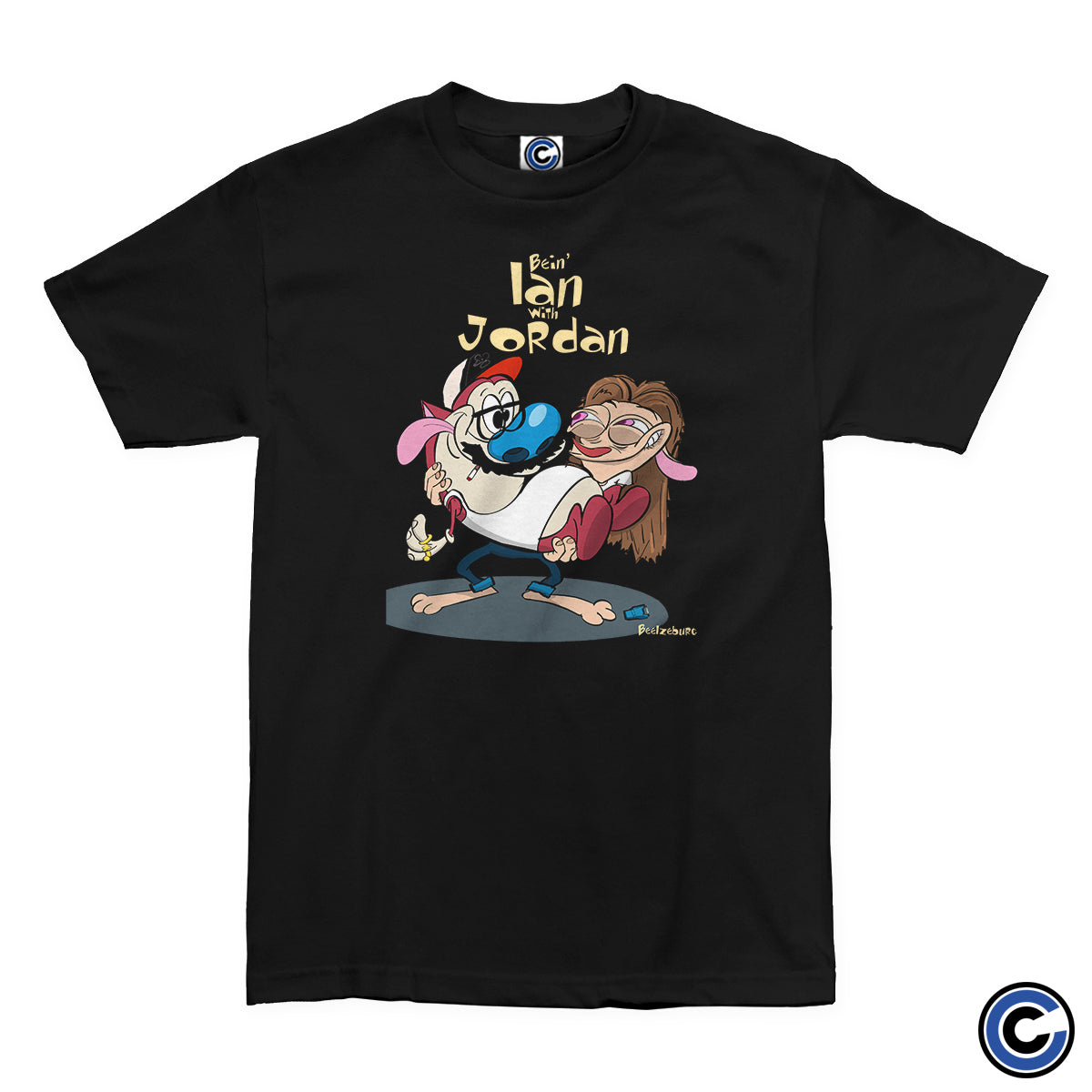 Bein' Ian with Jordan Podcast "Cigarettes and Cartoons" Shirt (Comfort Colors)