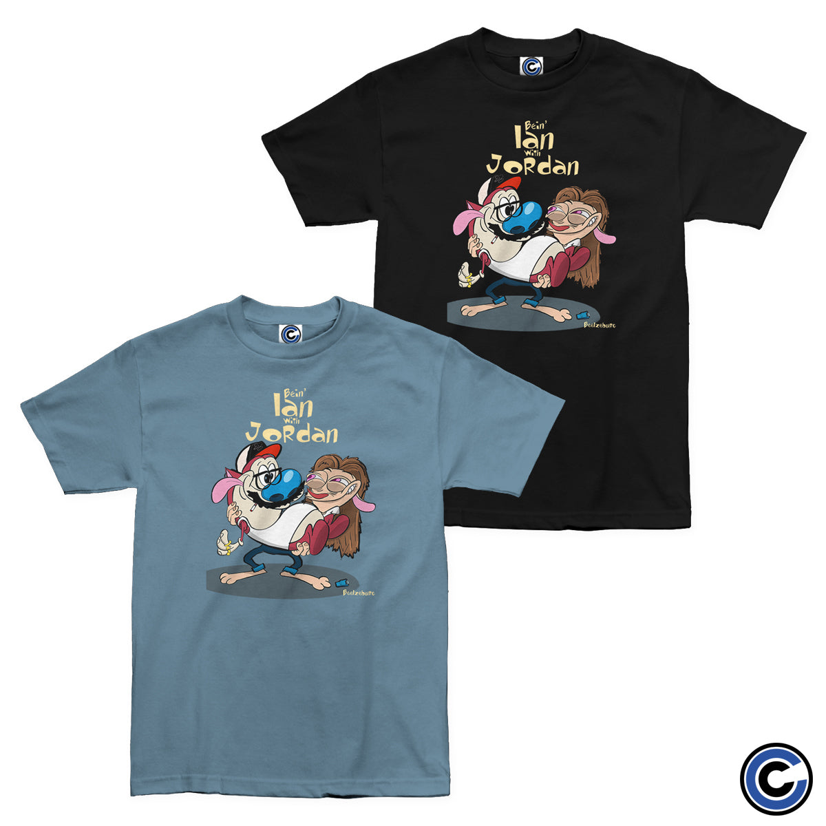 Bein' Ian with Jordan Podcast "Cigarettes and Cartoons" Shirt (Comfort Colors)