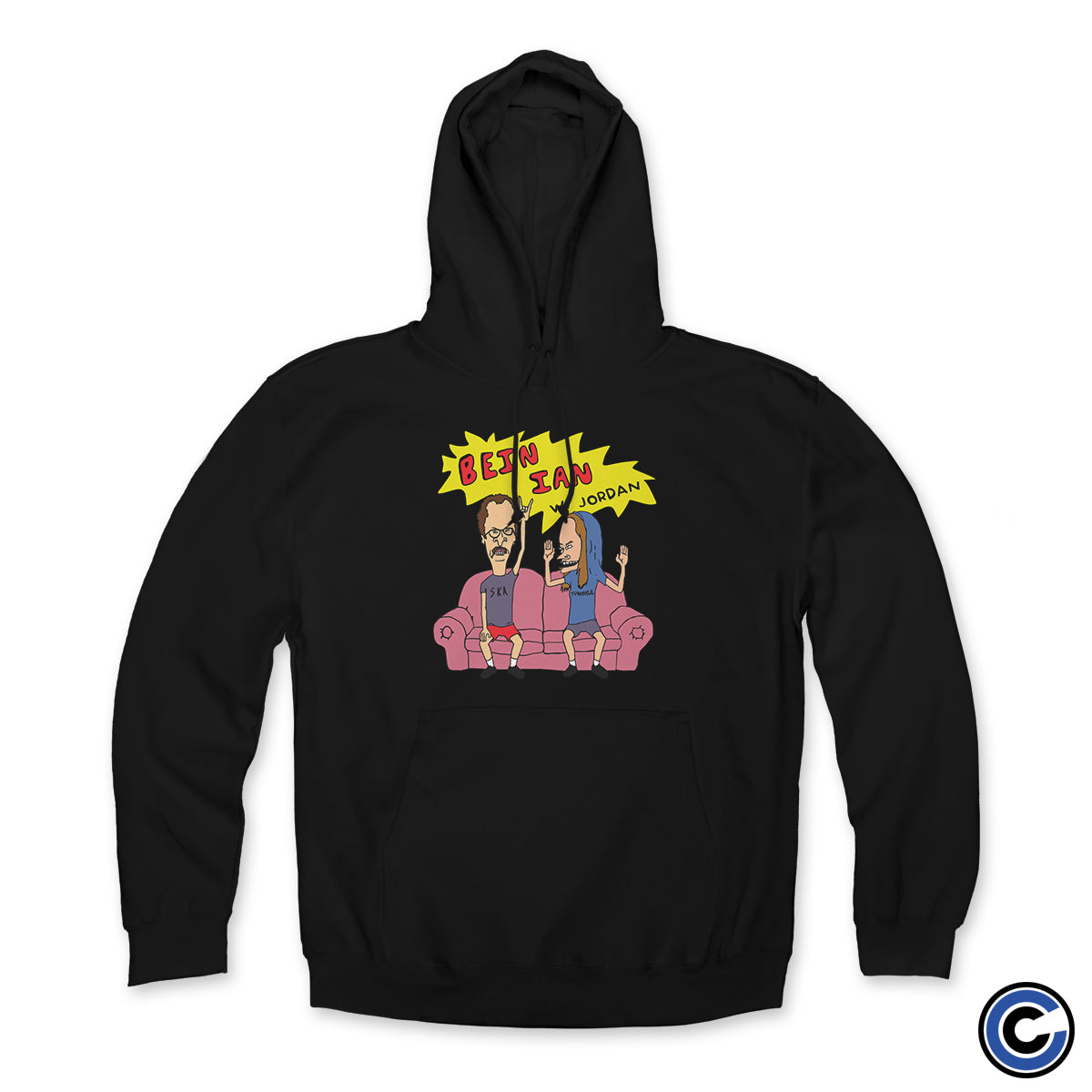 Bein' Ian with Jordan Podcast "Devil Horns" Hoodie