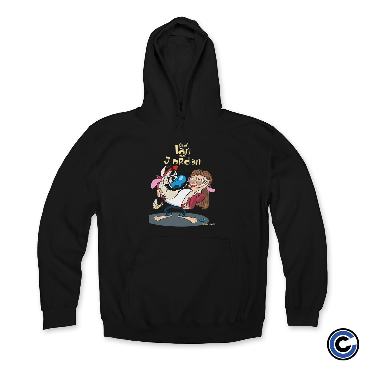 Bein' Ian with Jordan Podcast "Cigarettes And Cartoons" Hoodie