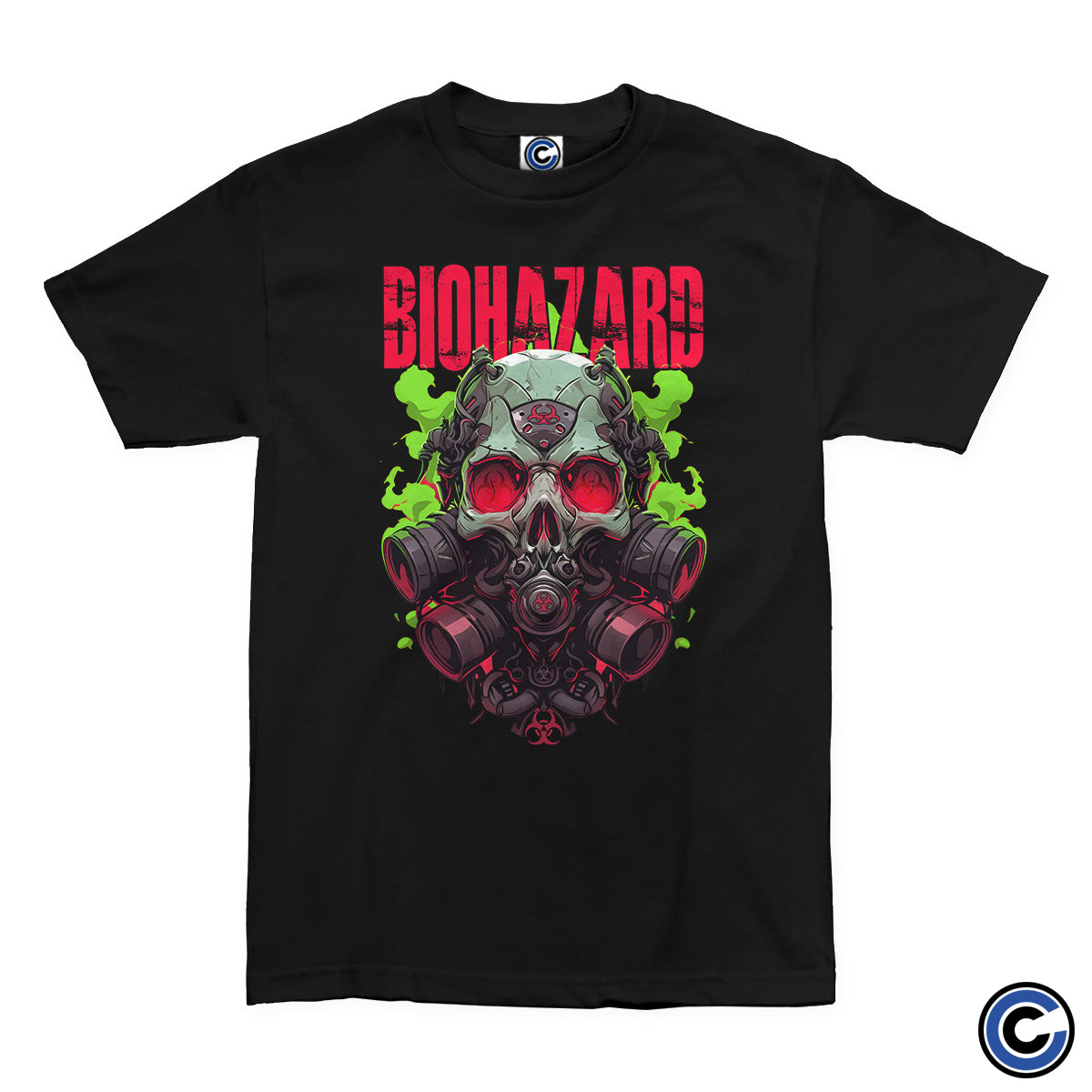 Biohazard "Gas Mask" Shirt