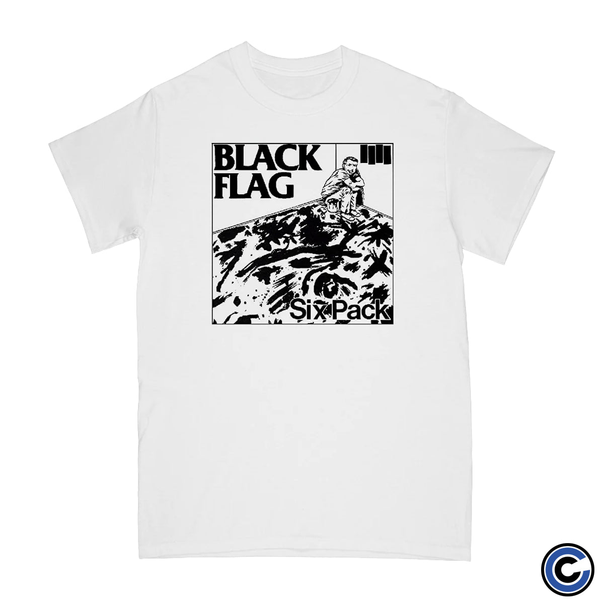 Black Flag "Six Pack" Shirt