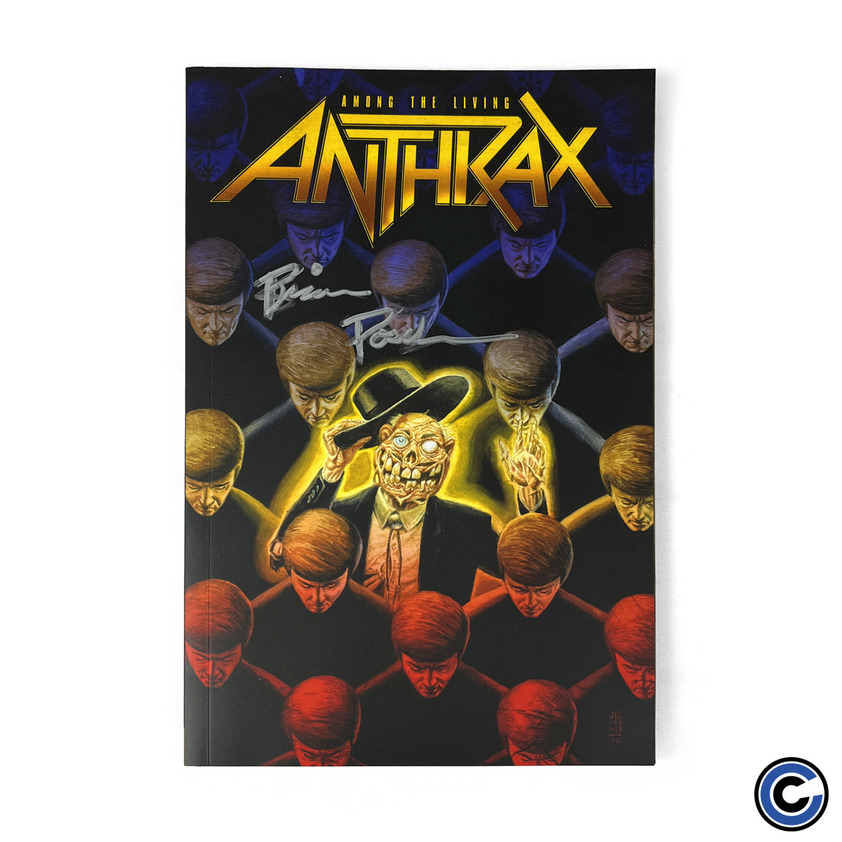 Brian Posehn "Anthrax: Among The Living" Signed Graphic Novel