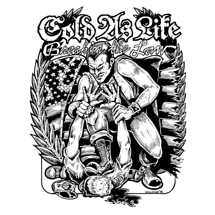 COLD AS LIFE "Breakin' The Law" 12" Vinyl
