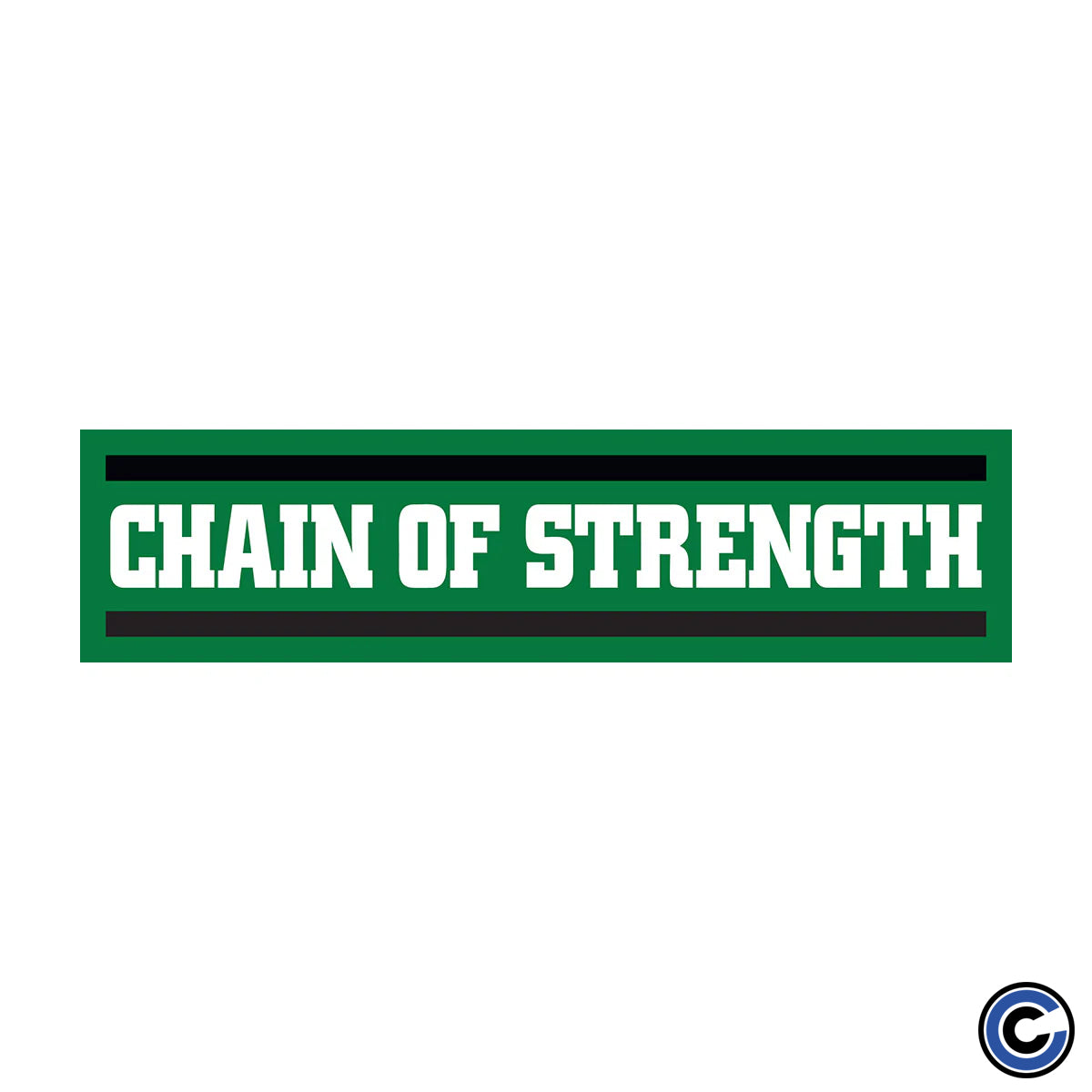 Chain Of Strength "Logo Long" Sticker