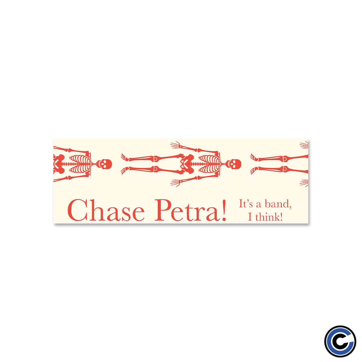 Chase Petra "Band" Bumper Sticker