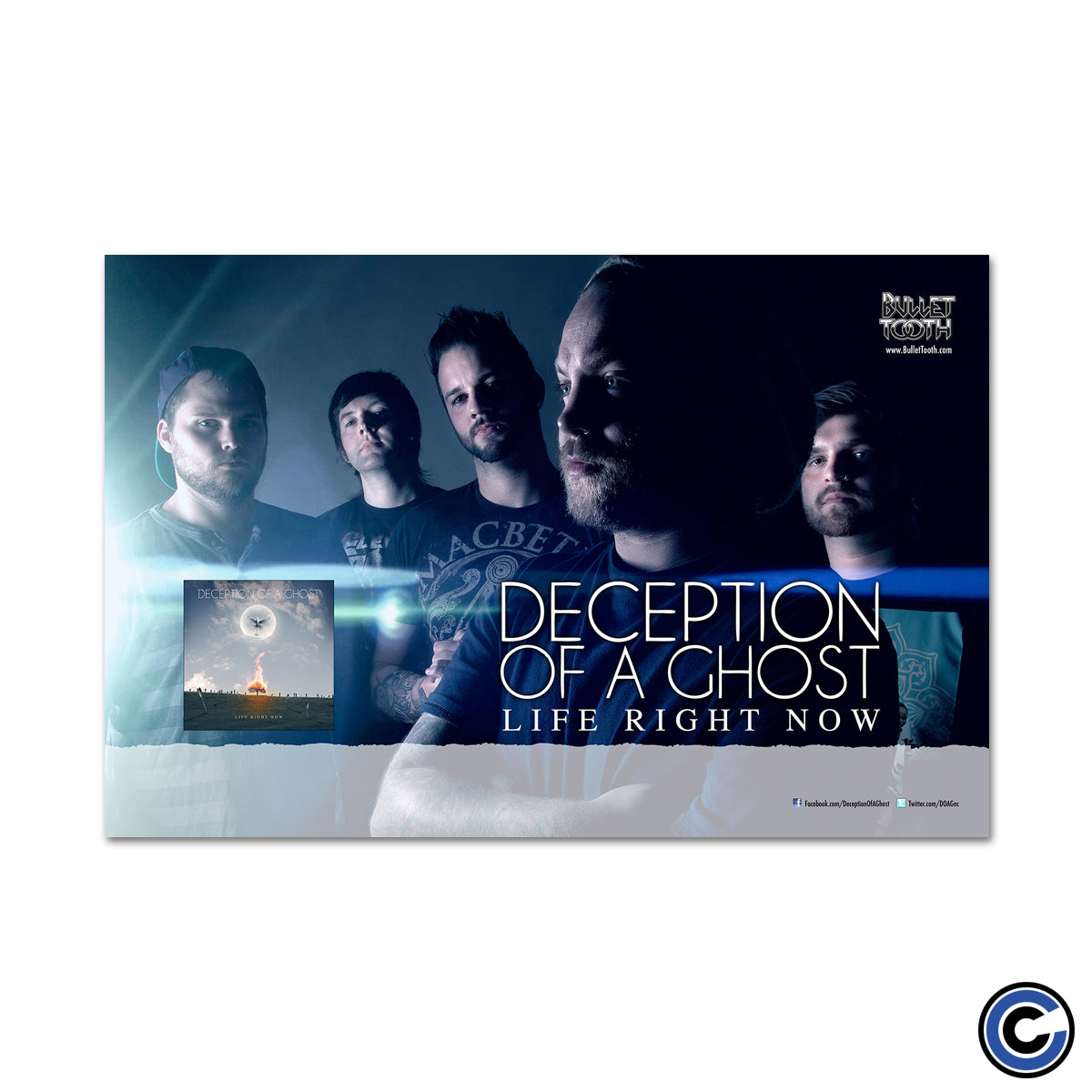 Deception of A Ghost "Life Right Now" Poster
