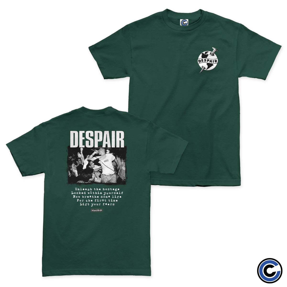 Despair "Live" Shirt