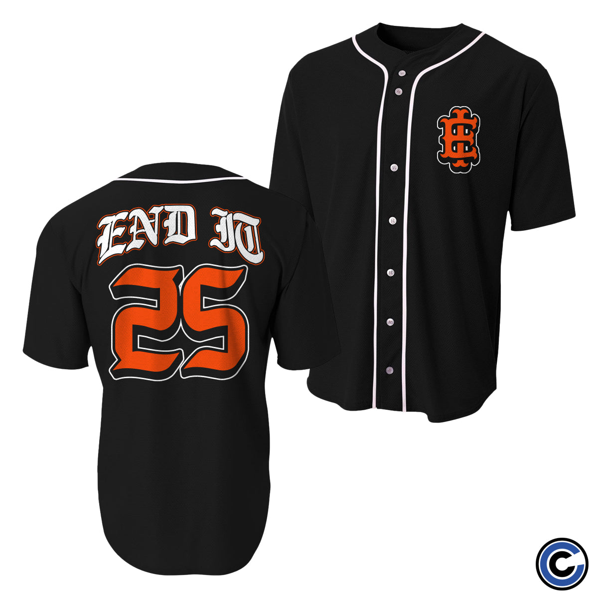 End It "Monogram" Baseball Jersey