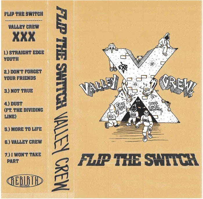 Flip The Switch "Valley Crew Demo" Cassette Tape