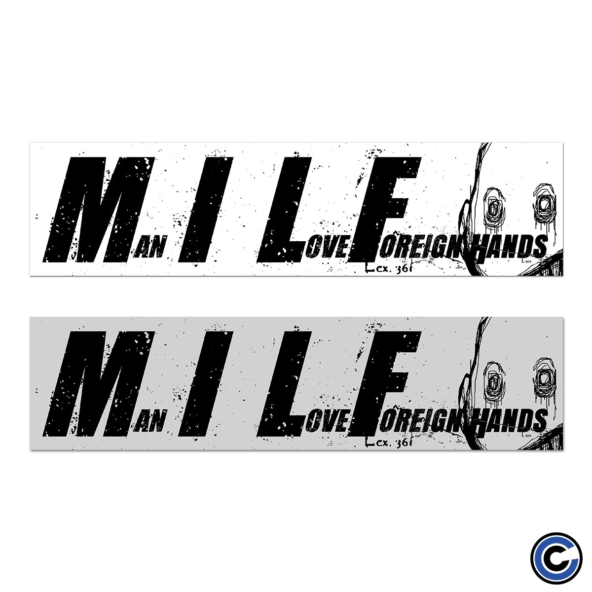 Foreign Hands "MILF" Bumper Sticker
