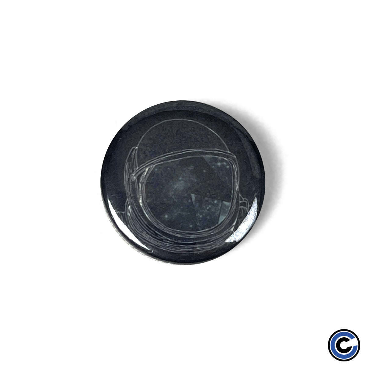 Foxing "Astronaut" Button Pin
