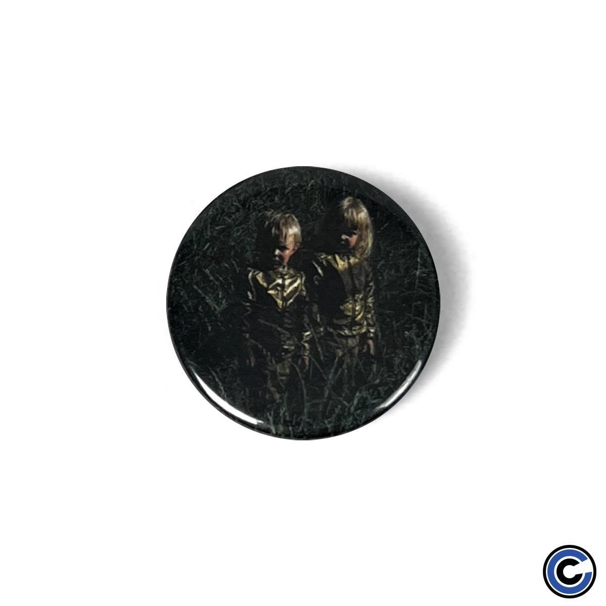 Foxing "Dealer" Button Pin