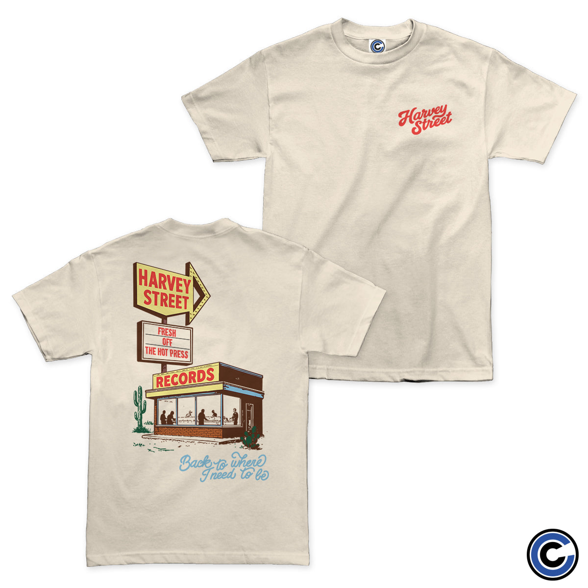 Harvey Street "Record Store" Shirt
