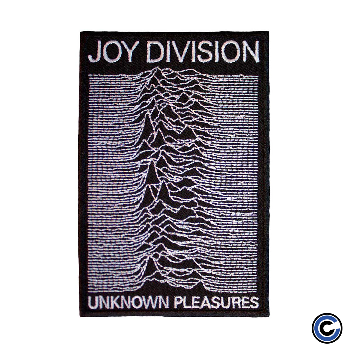 Joy Division "Unknown Pleasures" Woven Patch