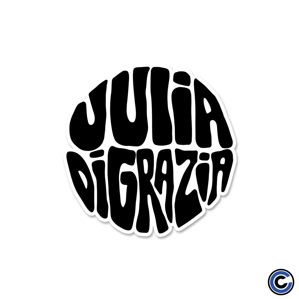 Julia DiGrazia "Circle Logo" Sticker