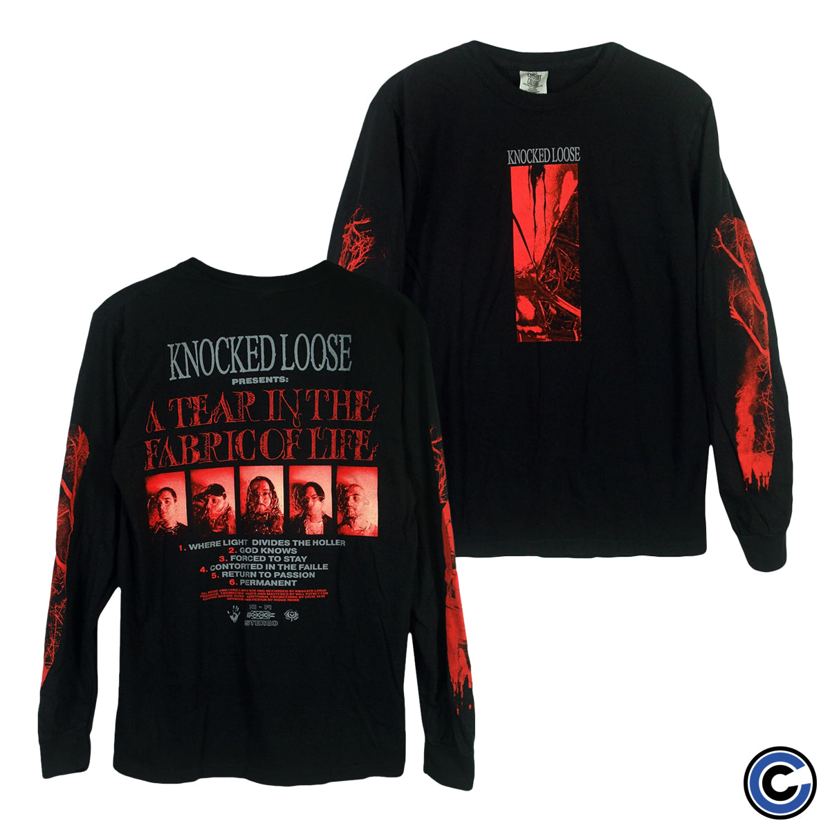 Knocked Loose "A Tear In The Fabric Of Life" Long Sleeve