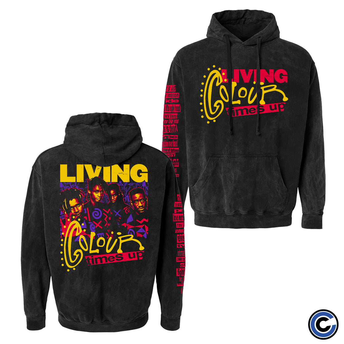 Living Colour "Color Promo" Mineral Wash Hoodie