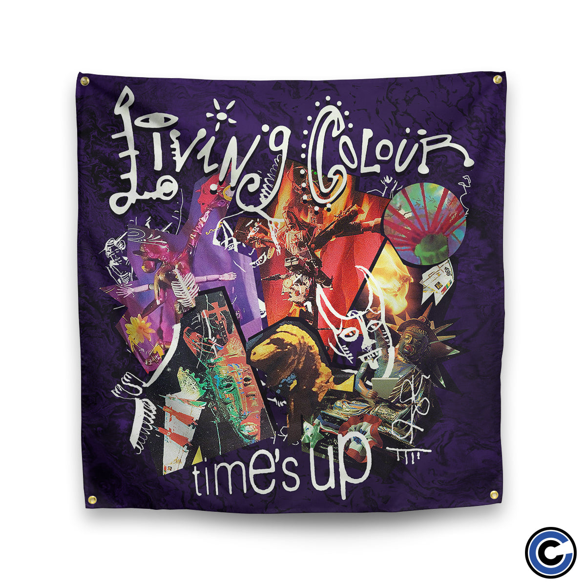 Living Colour "Time's Up" Flag