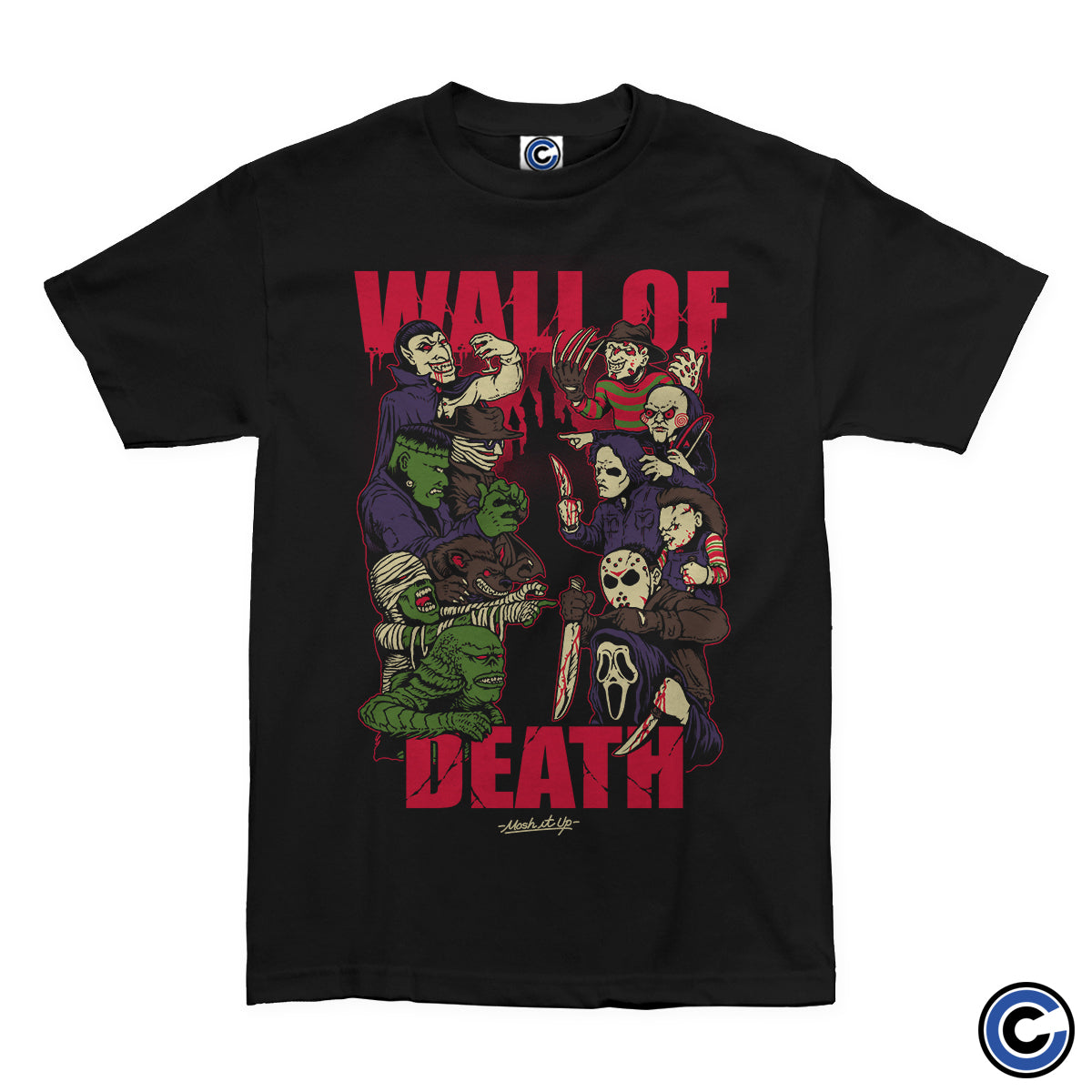 Mosh It Up "Wall of Death Monster" Shirt