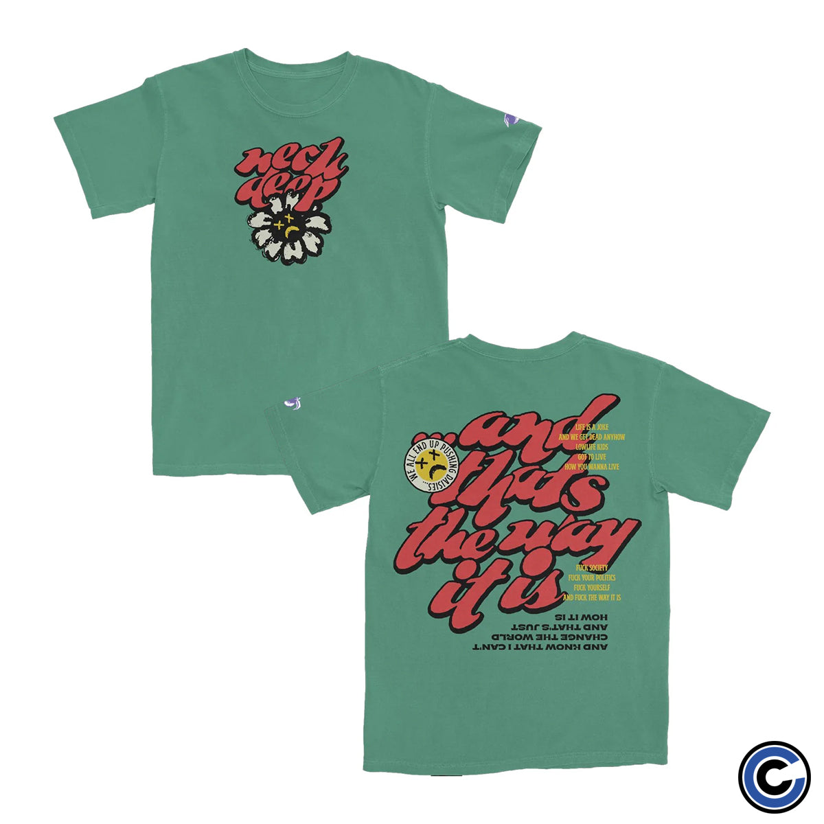Neck Deep "Pushing Daisies" Shirt