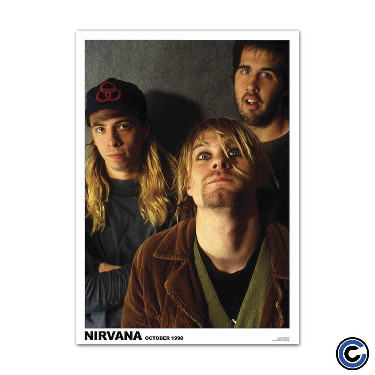 Nirvana "October 1990" Poster