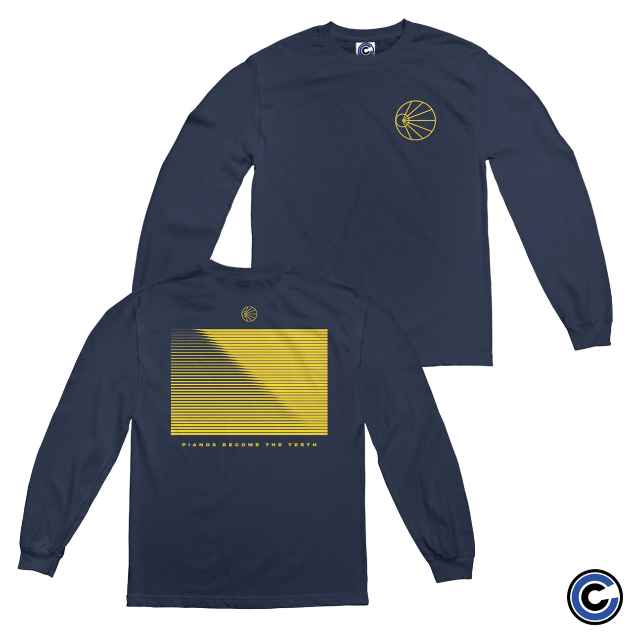 Pianos Become The Teeth "Yellow Lines" Long Sleeve