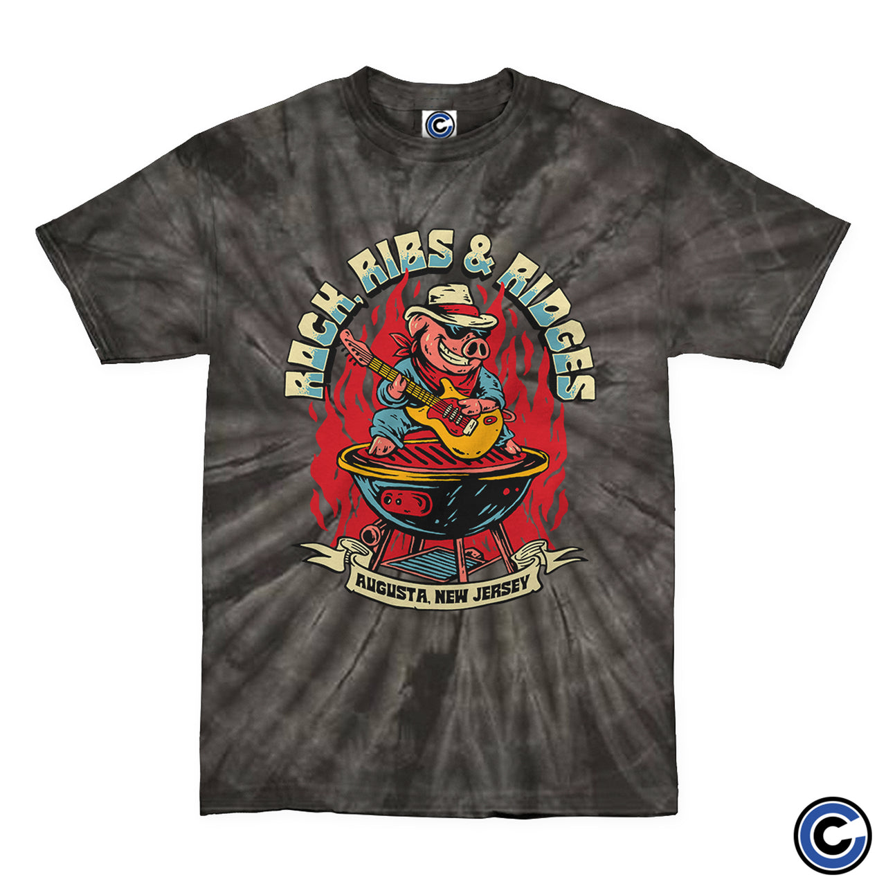 Rock, Ribs and Ridges Festival "Pig On Grill" Shirt