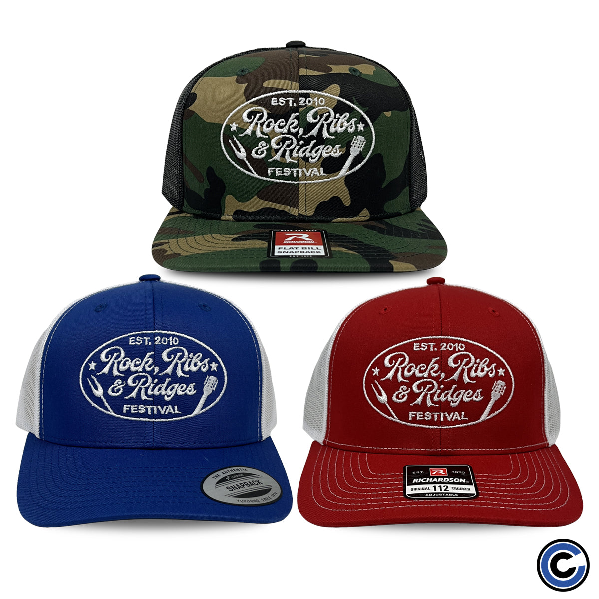 Rock Ribs and Ridges Festival "Script" Trucker
