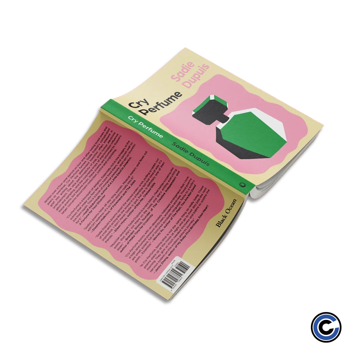 Speedy Ortiz "Cry Perfume" Book by Sadie Dupuis