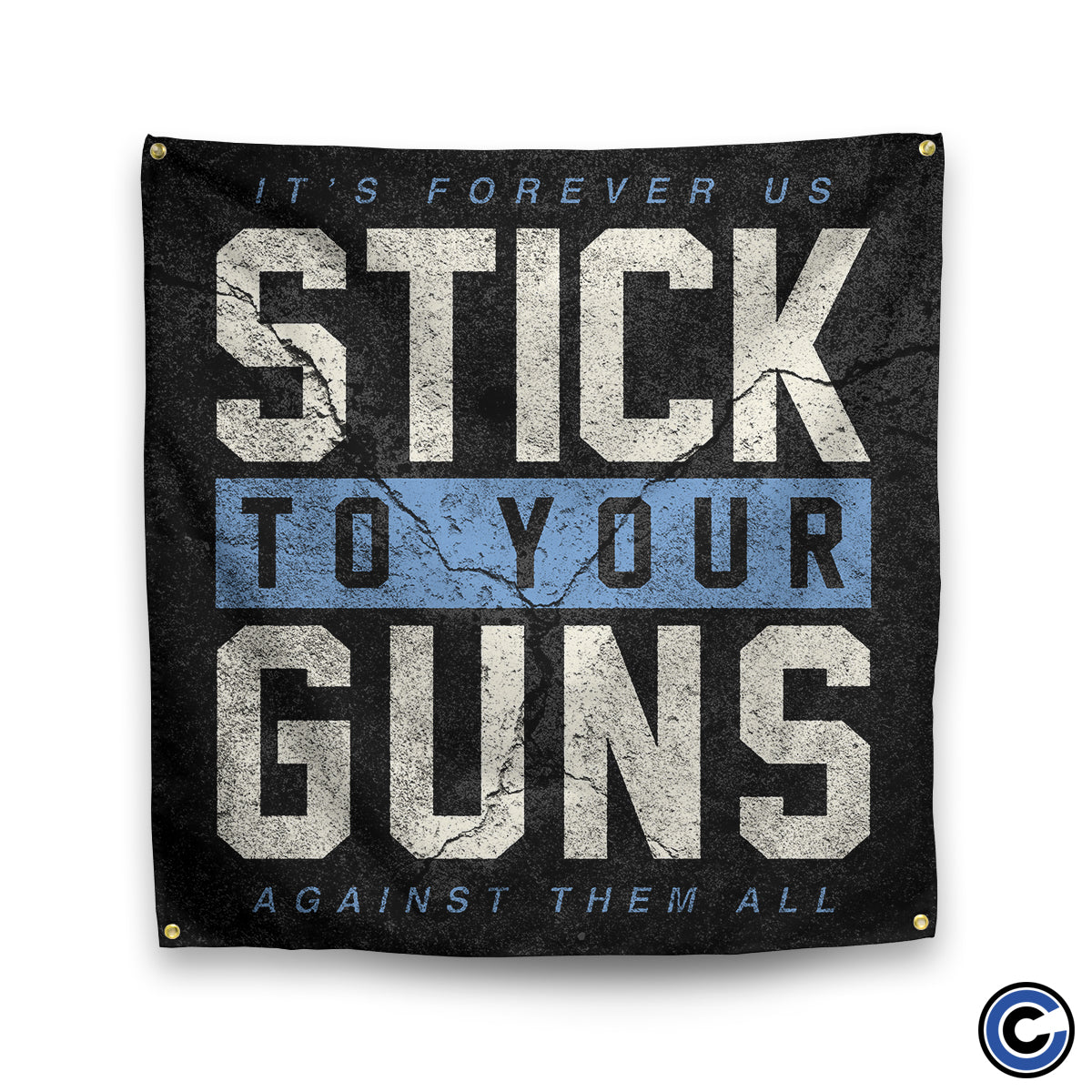 Stick To Your Guns "Against Them All" Flag