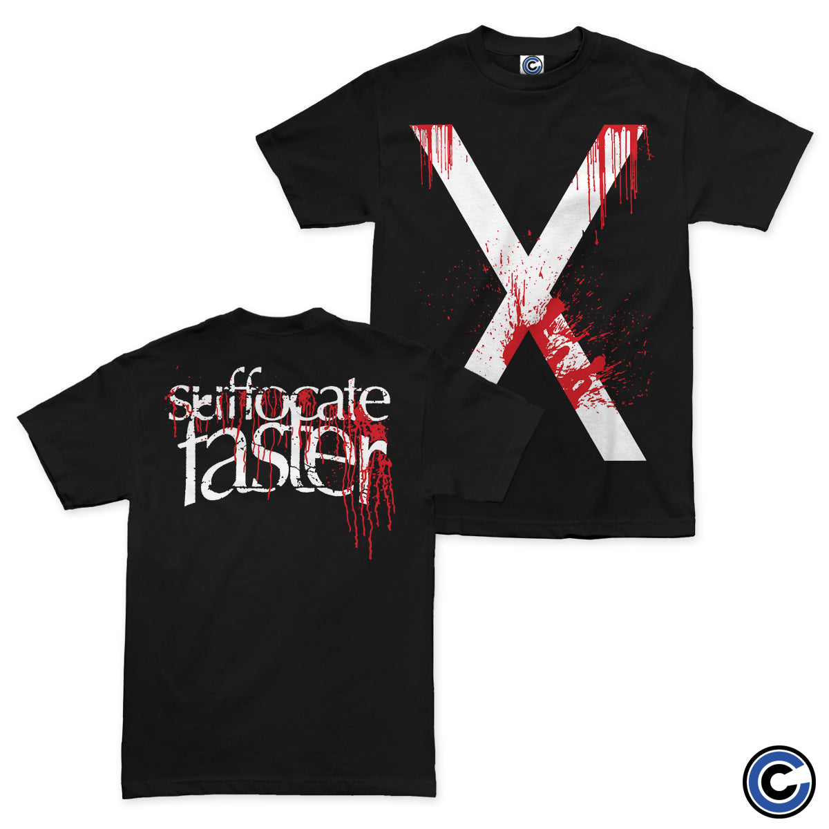 Suffocate Faster "Bloody X" Shirt