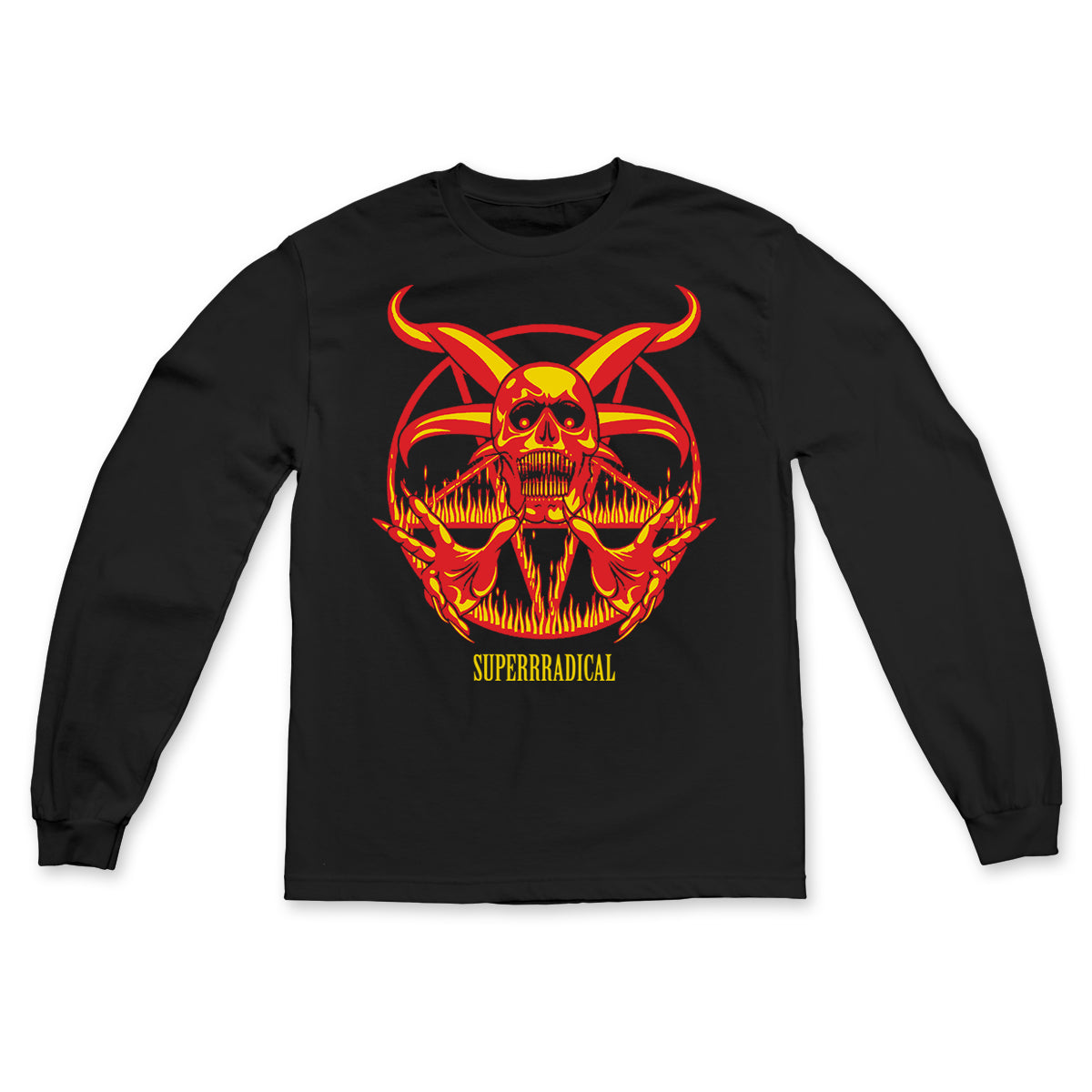 Superrradical "Hell Is Real" Long Sleeve