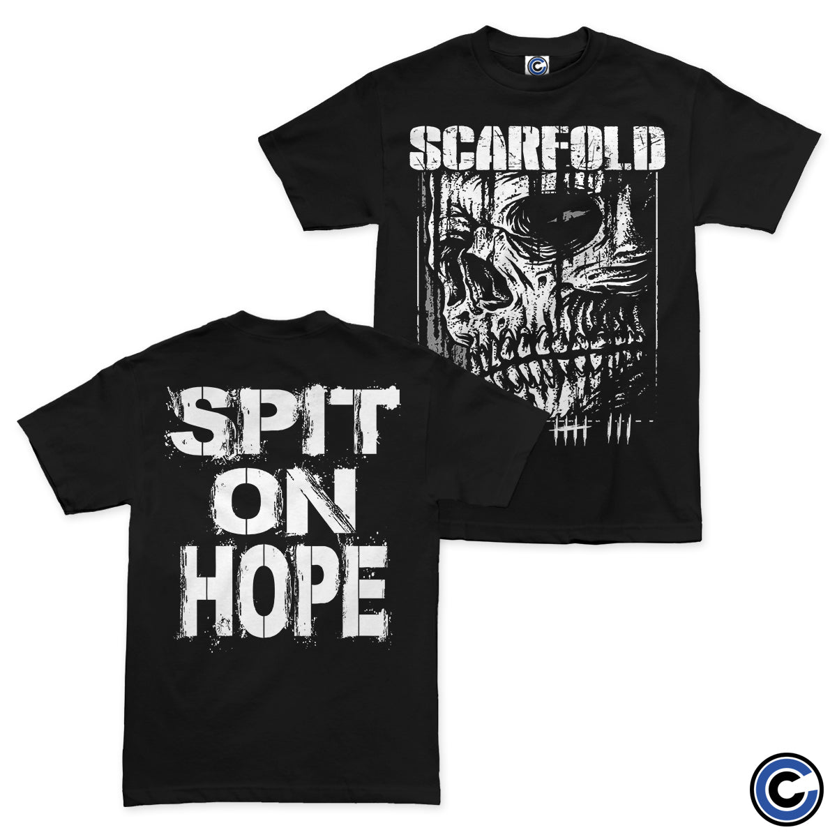 Scarfold "Spit" Shirt