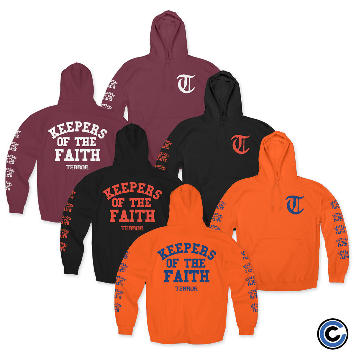 Terror keepers of the faith hoodie Clearance