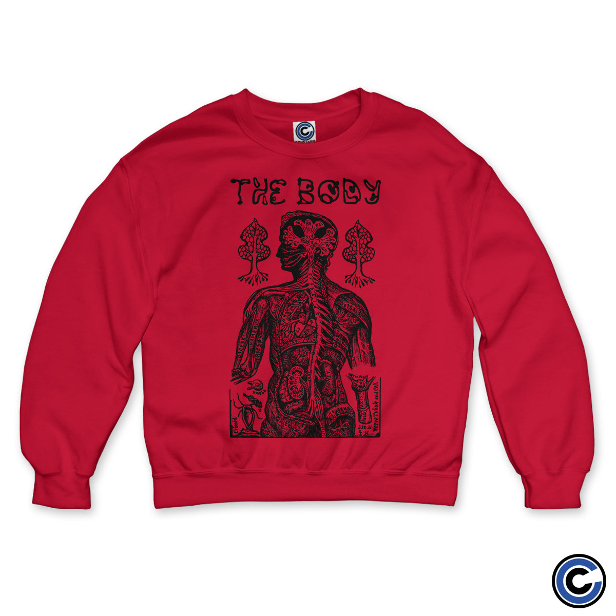 The Body "Anatomy" Crewneck Sweatshirt