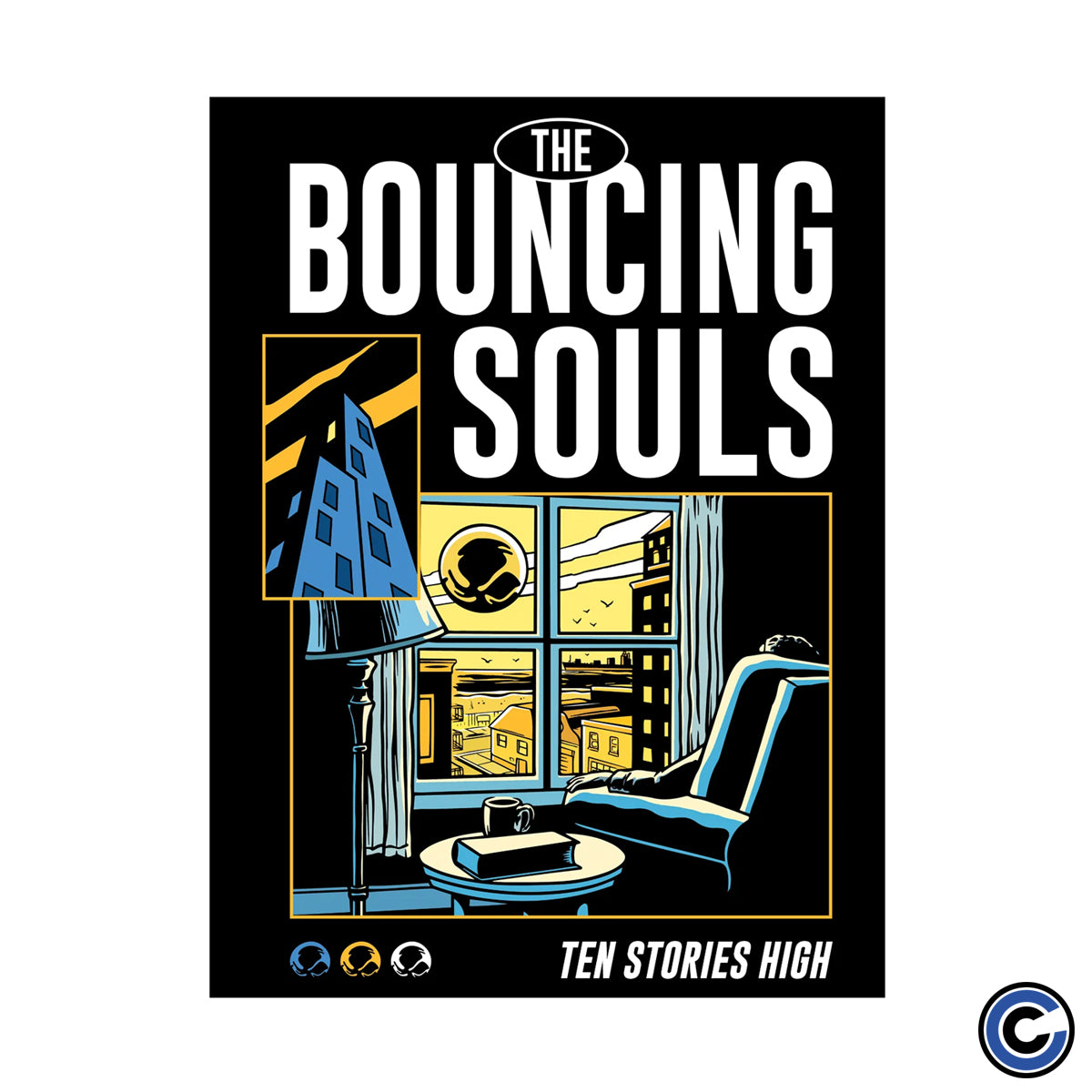 The Bouncing Souls "Ten Stories High" Poster