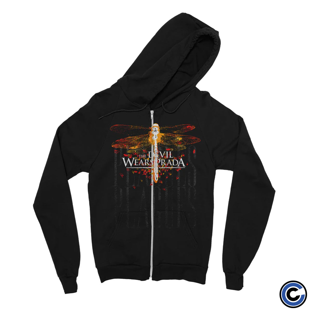 The Devil Wears Prada "Dragonfly" Zip Up